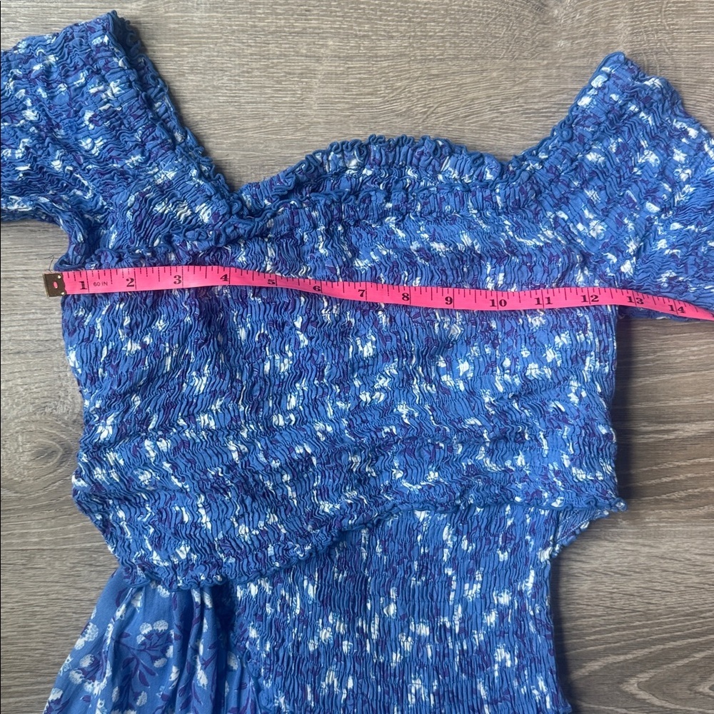 Poupette St Barth Soledad Maxi Dress in Royal Cerise Small - Picture 9 of 11